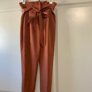 Paperbag dress pants